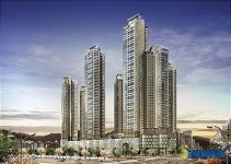 견본주택 공개하는 수성SK리더스뷰 조감도