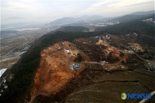 충청북도 충주 가금면 하구암리 발굴현장