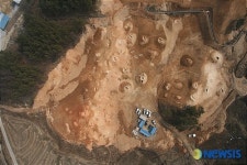 충주 하구암리 발굴현장