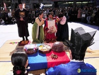 전통혼례 폐백 재현