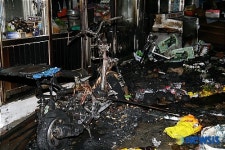 연쇄방화 추정 요선시장 불