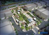 노은역 광장 주차장 조감도