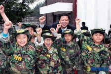 정진구 군의회 의장이 함께한 병영체험