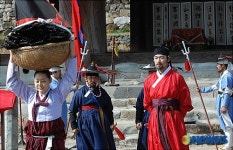 여수 진남관서 한국사 傳촬영