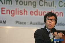 김영철 대학 특강 "영어? 눈치보지 마세요"