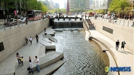 더위 식힐때는 청계천이 최고에요!