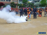 상인천초등학교, 119소년단 발대식