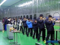 전북종합사격장에서의 10m 훈련