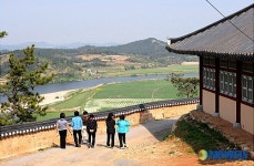 영산강을 내려다 보며