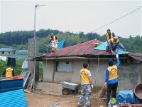충남자원봉사센터 집수리 땀 뻘뻘