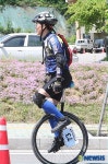 외발자전거 산악코스도전