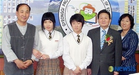 한겨레 중고 학생들, 안성교육청방문