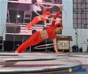 멋진 공연 선보이는 몽골 민속 예술단