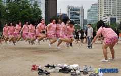 신발은 벗고 줄넘기