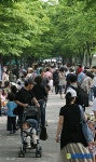 고양 덕양구청서 나눔장터 열려