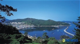 싱그러운 5월의 거제 장승포항