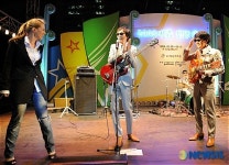 오 부라더스의 팬과 함께..