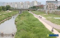 화장실없는 춘천 시민공원 공지천