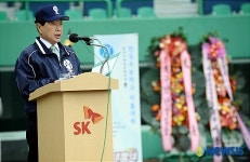 축사하는 김영삼 전 대통령