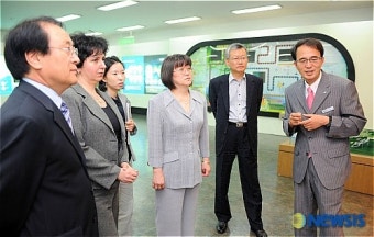 월성원전 방문한 루마니아 '보바라 바즈다'원자력 규제기관장