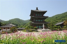 충북 진천 보탑사 전경