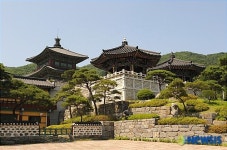 진천 보탑사 전경