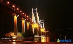 환하게 불밝힌 마창대교