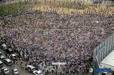 시국미사 열린 서울광장