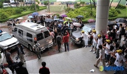 광희중학교 떠나는 호나우지뉴