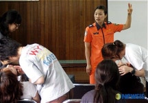 광진소방서, 천주교 교사연합회 교사 응급처치교육