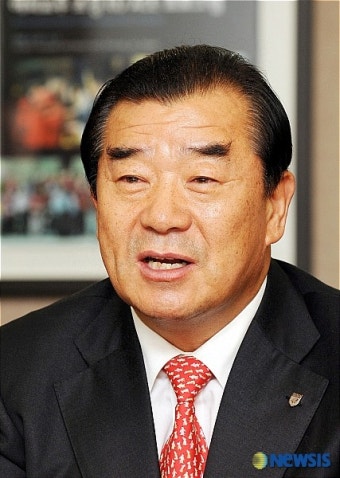 인사말 하는 이기수 고려대 총장