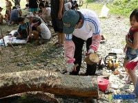 옥천 청마장승깎기 가족캠프