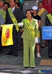 김영순 서울 송파구청장, 등굣길 교통안전봉사