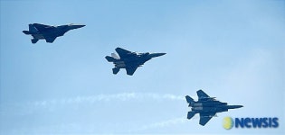 F-15K 전투기의 비상출격