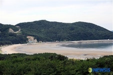 <우기자 여행사진> 백사장이 넓은 서포리 해변