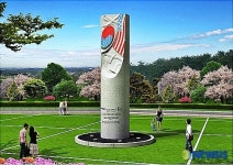 군산-타코마 평화의 탑 조감도