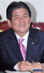 하반기 군정운영 설명하는 김호수 부안군수