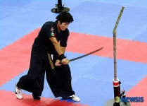 해동검도 세계대회 대나무 베기