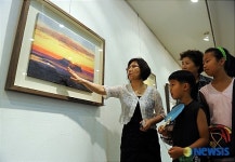 한지로 그린 그림