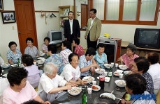 마지막 더위 삼계탕으로 잊어