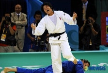 <베이징2008>북한 원옥임 유도 여자 -63KG 동메달 획득