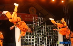 북경 올림픽 개막 공연에도 출연한  소림무술