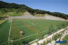 인기 높은 제천 쓰레기소각장 부설 축구장