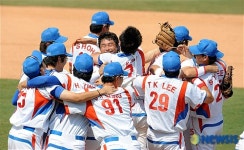 <베이징2008>결승전 진출한 한국야구대표팀