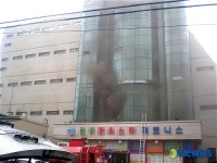 전주 경원동 찜질방서 화재 6명 부상