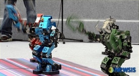 로보트들의 파워 넘치는 댄스