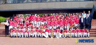 안동부설초등, 대한민국 관악경진대회 동상 수상