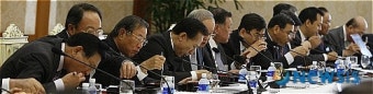 이명박 대통령, 도시락 오찬