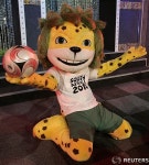 남아공월드컵조직위, 마스코트 자쿠미 첫 공개