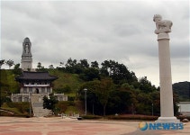 백제불교 도래지에 설치된 석주